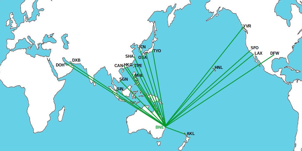 BNE Routes